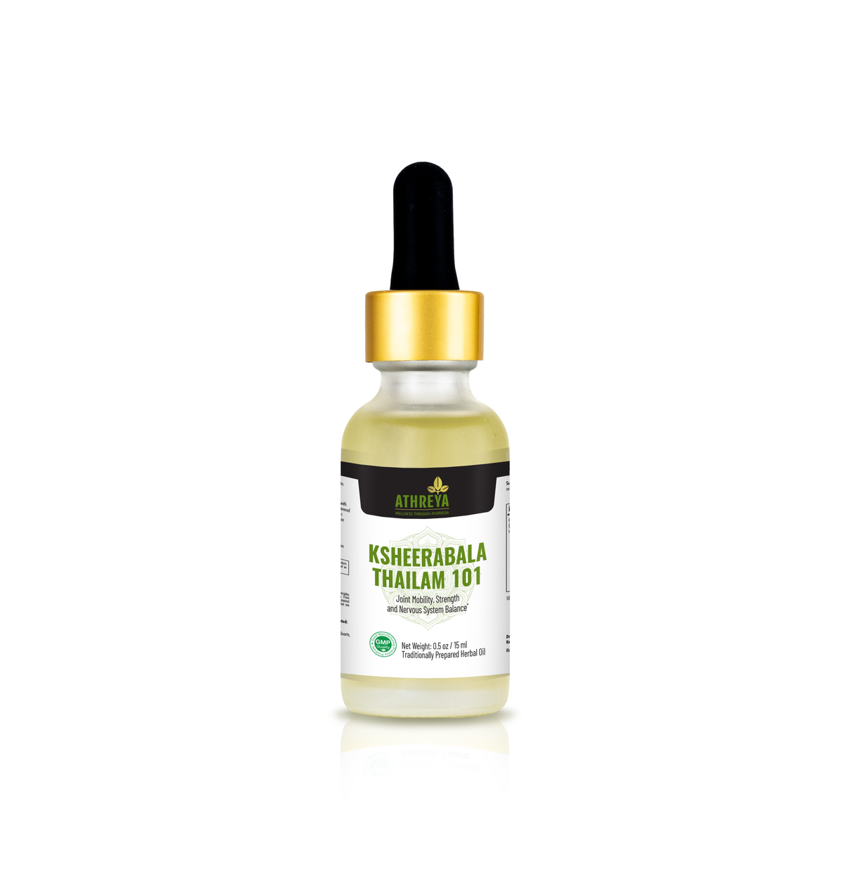 Athreya Ksheerabala Thailam 101, 0.5 oz bottle