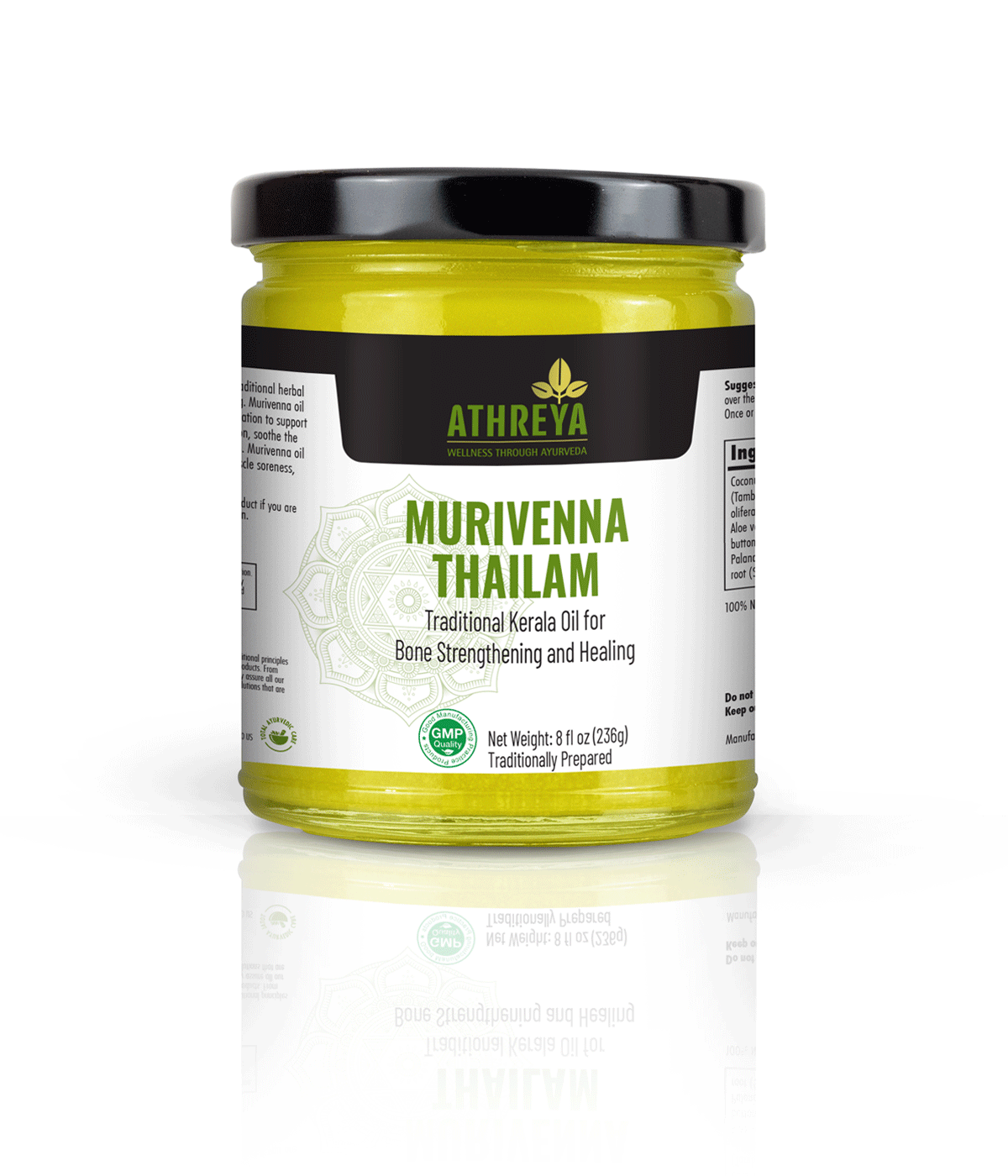 Athreya Murivenna Thailam, 8 oz jar