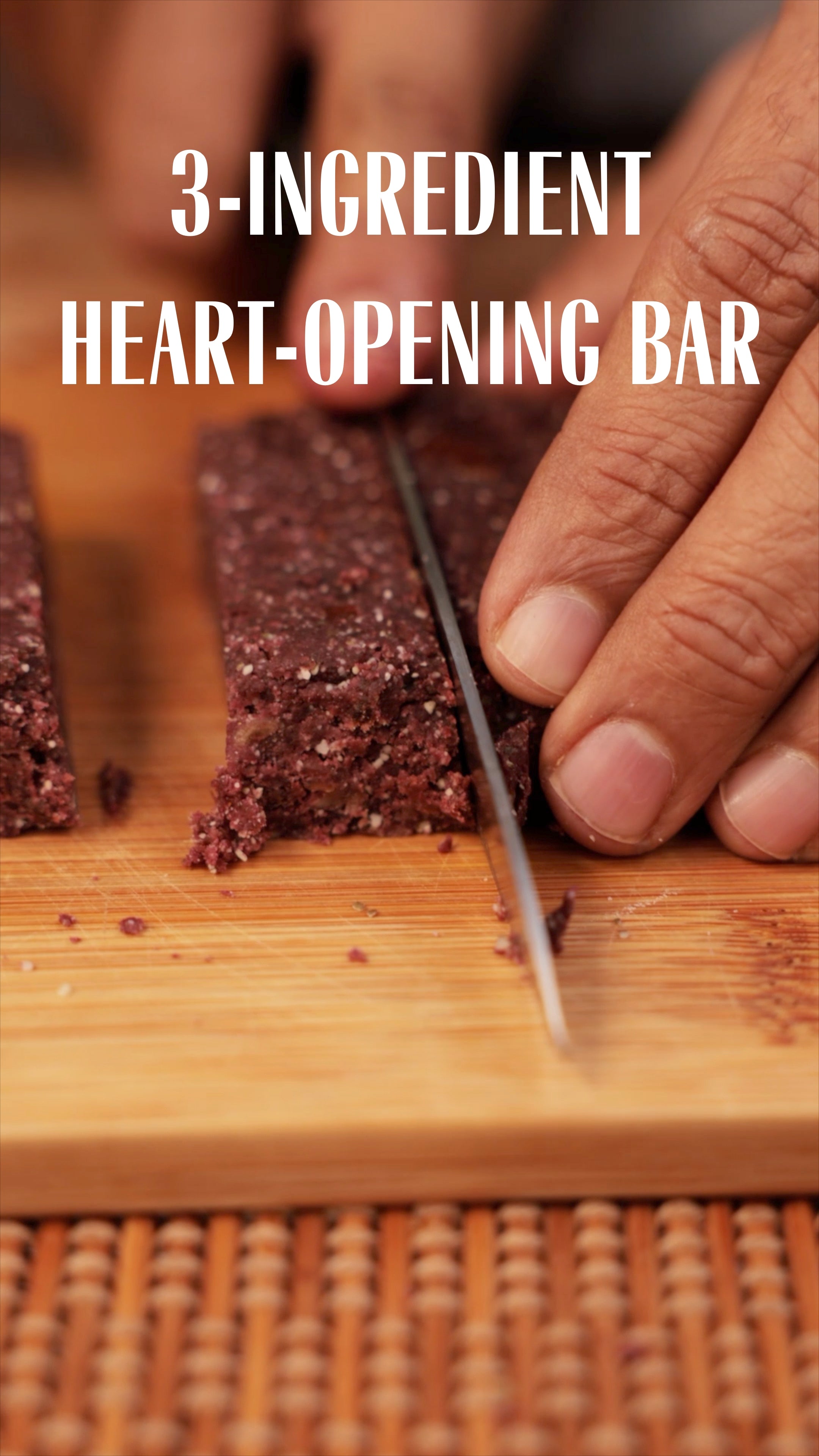 Ayurvedic 3-Ingredient Winter Bar for Heart & Digestion