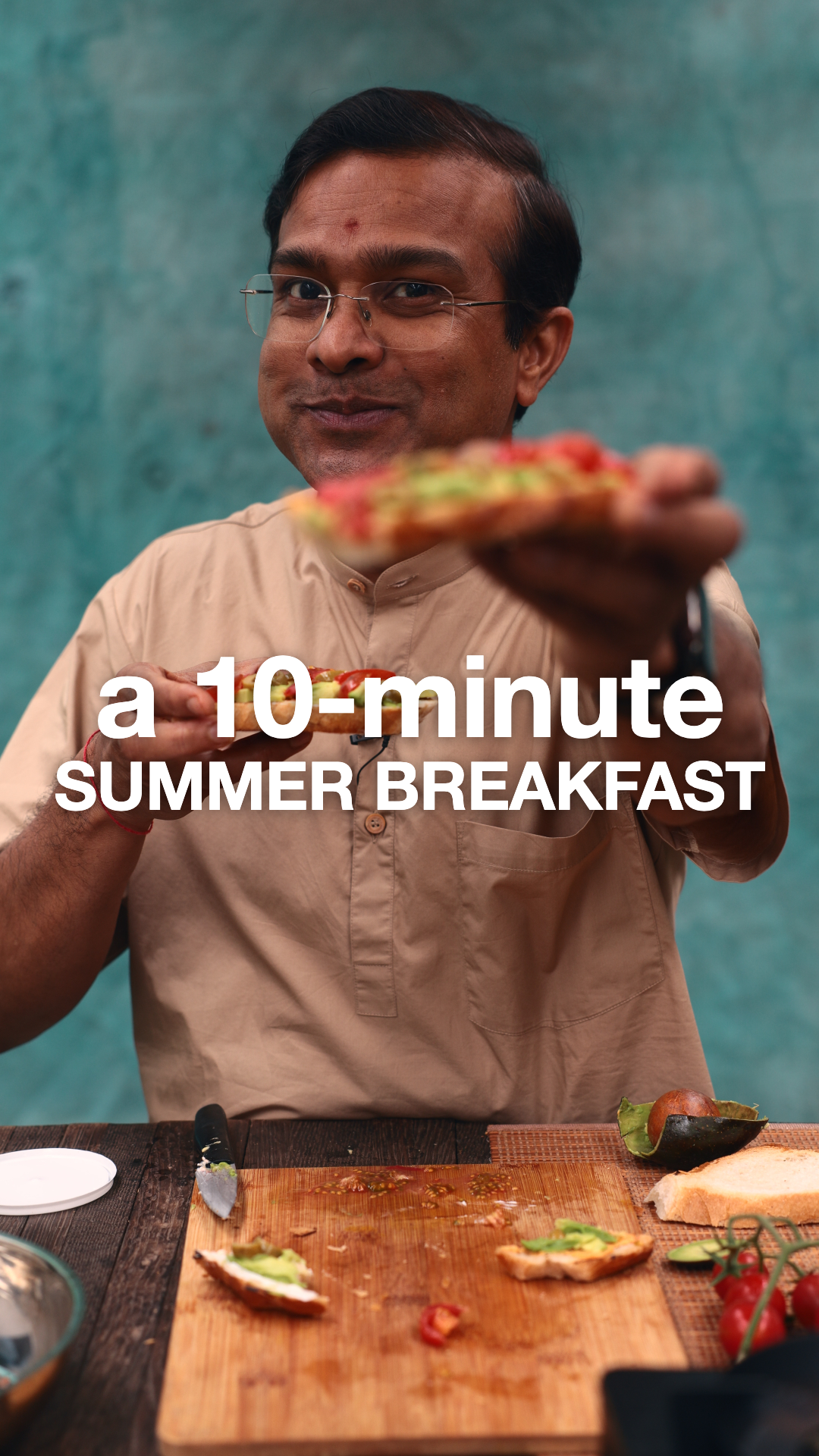 Vaidya Jay's 10-minute summer avocado toast