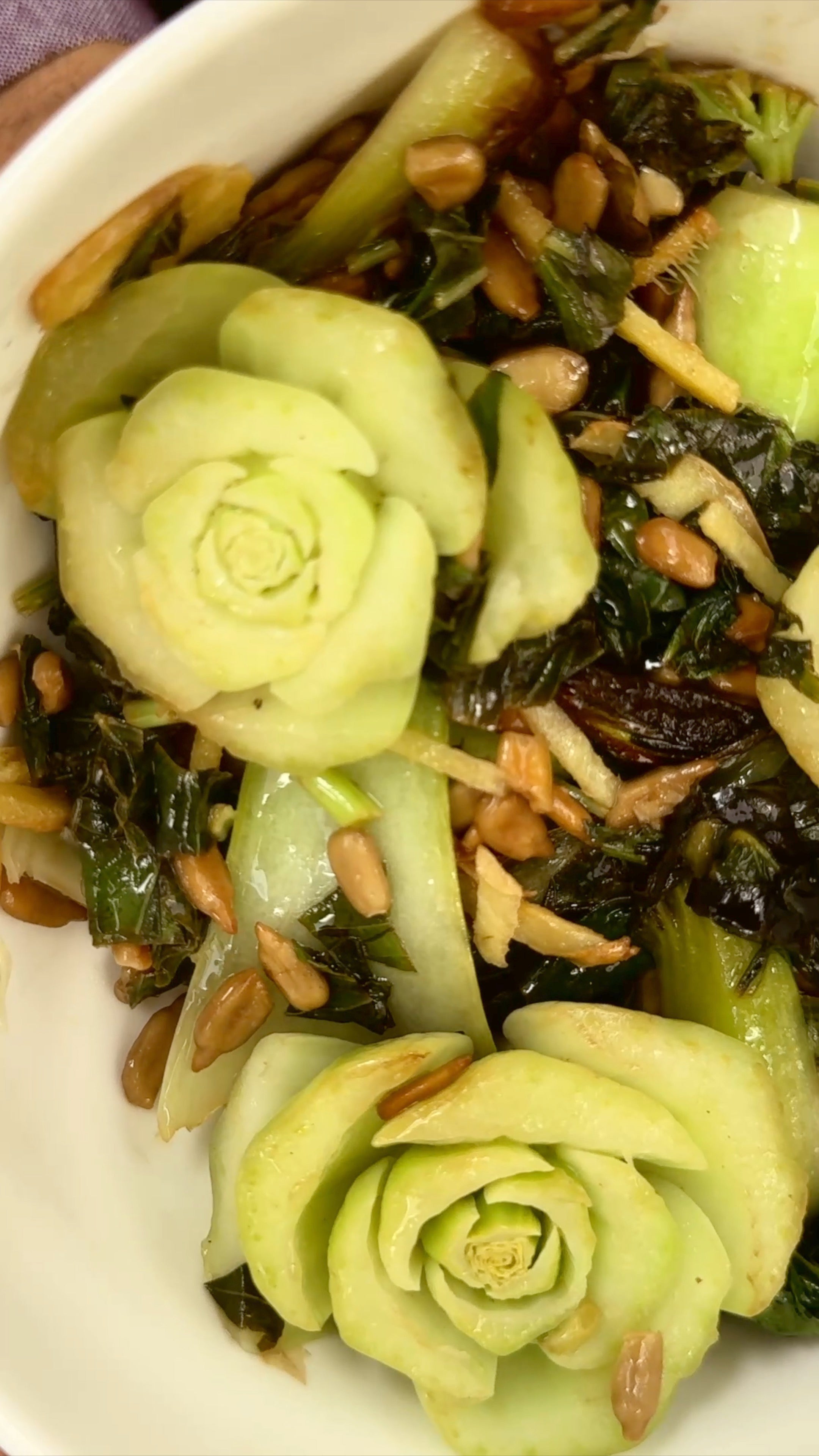 Ayurvedic Basil Ginger Bok Choy Recipe for Digestive Wellness