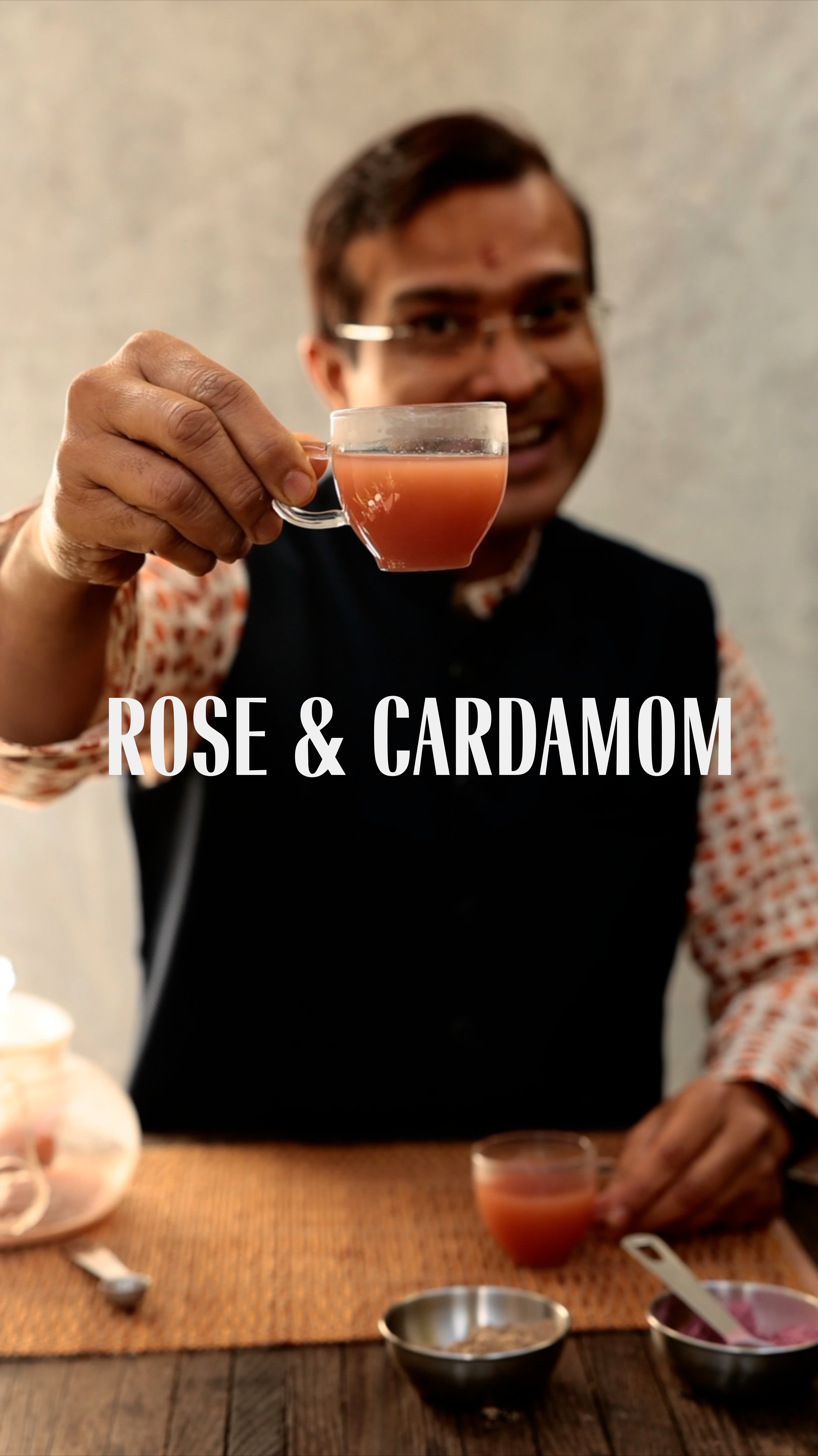 Rose Cardamom Tea Recipe | Ayurvedic Spring Detox Tea