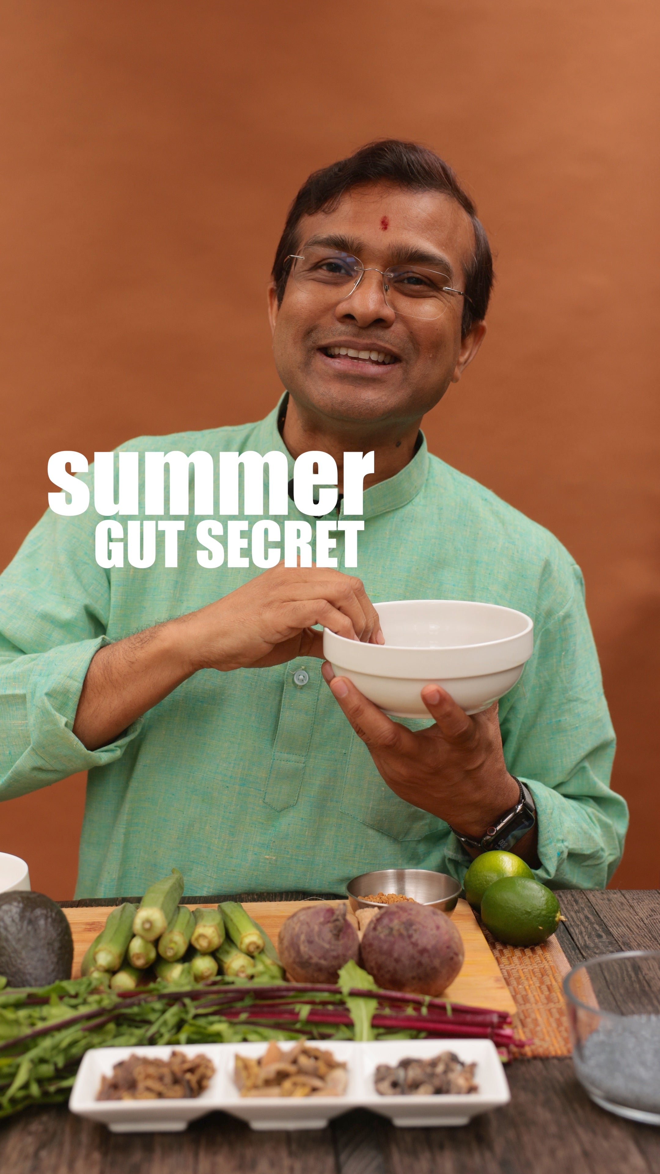 Basil seeds summer gut secret with Vaidya Jay