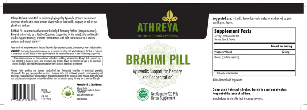 Brahmi Tablets