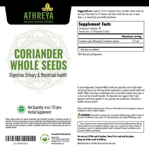Coriander Whole Seeds