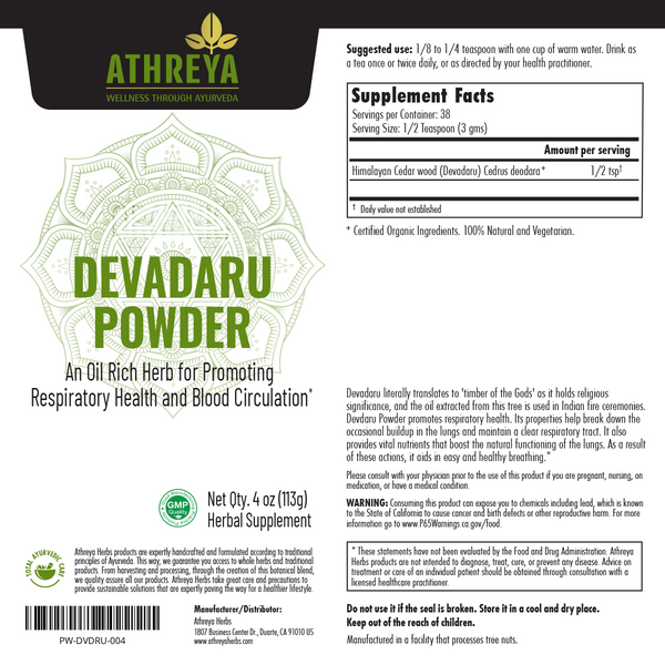 Devadaru Powder