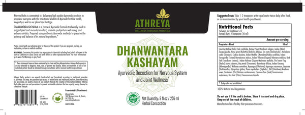 Dhanwantara Kashayam