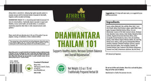 Dhanwantara Thailam 101