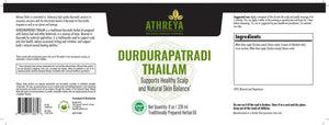 Durdurapatradi Thailam
