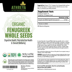 Fenugreek Whole Seeds