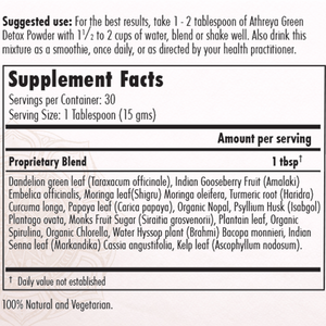 Athreya Green Detox Powder