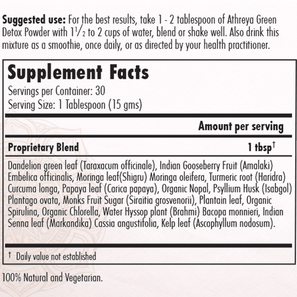 Athreya Green Detox Powder