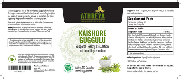 Active Joints (Kaishore Guggulu)