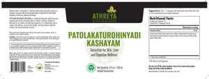Patolakaturohinyadi Kashayam