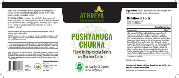 Pushyanuga Churna Capsules