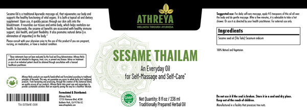 Sesame Thailam