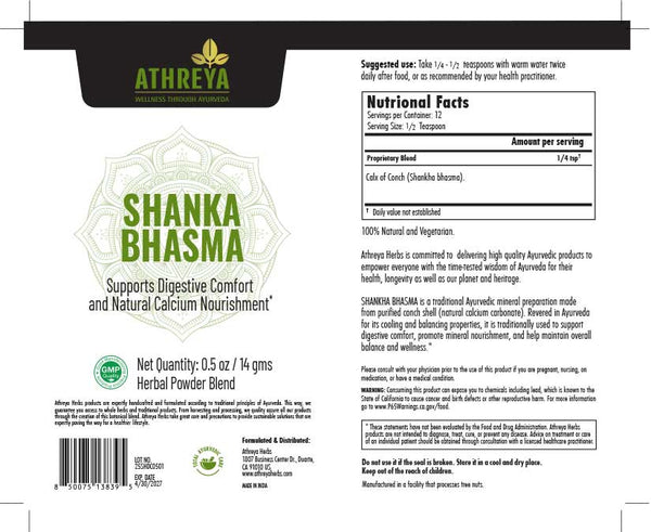 Shanka Bhasma