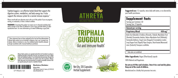 Secure Gut (Triphala Guggulu)