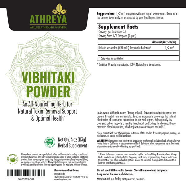 Vibhitaki Powder