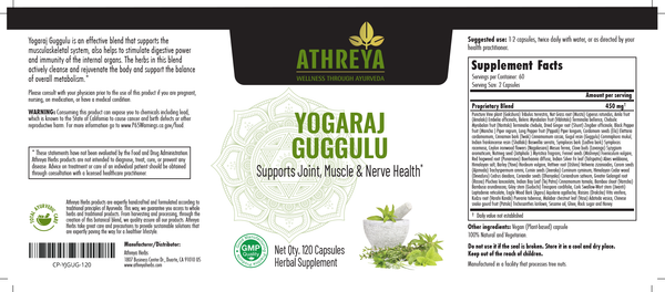 Yogaraj Guggulu Capsules
