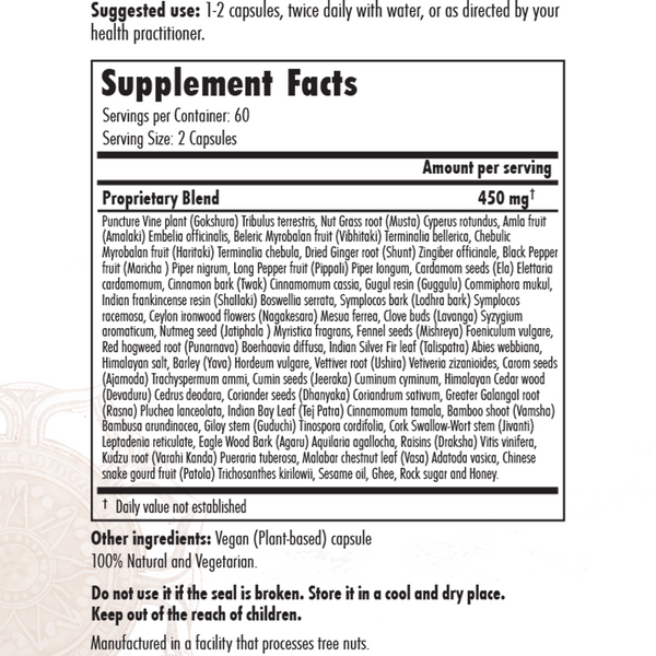 Yogaraj Guggulu Capsules