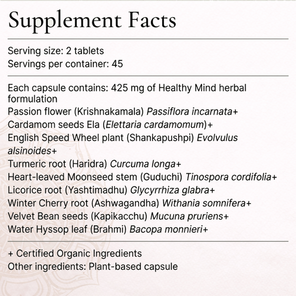 Healthy Mind Tablets