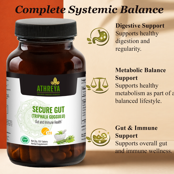 Secure Gut (Triphala Guggulu)