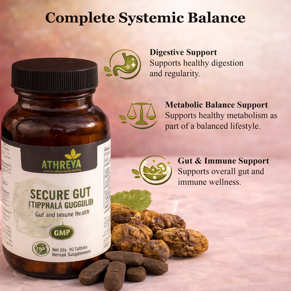 Secure Gut (Triphala Guggulu)