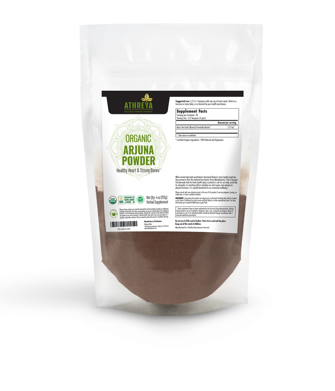 Organic Arjuna Powder