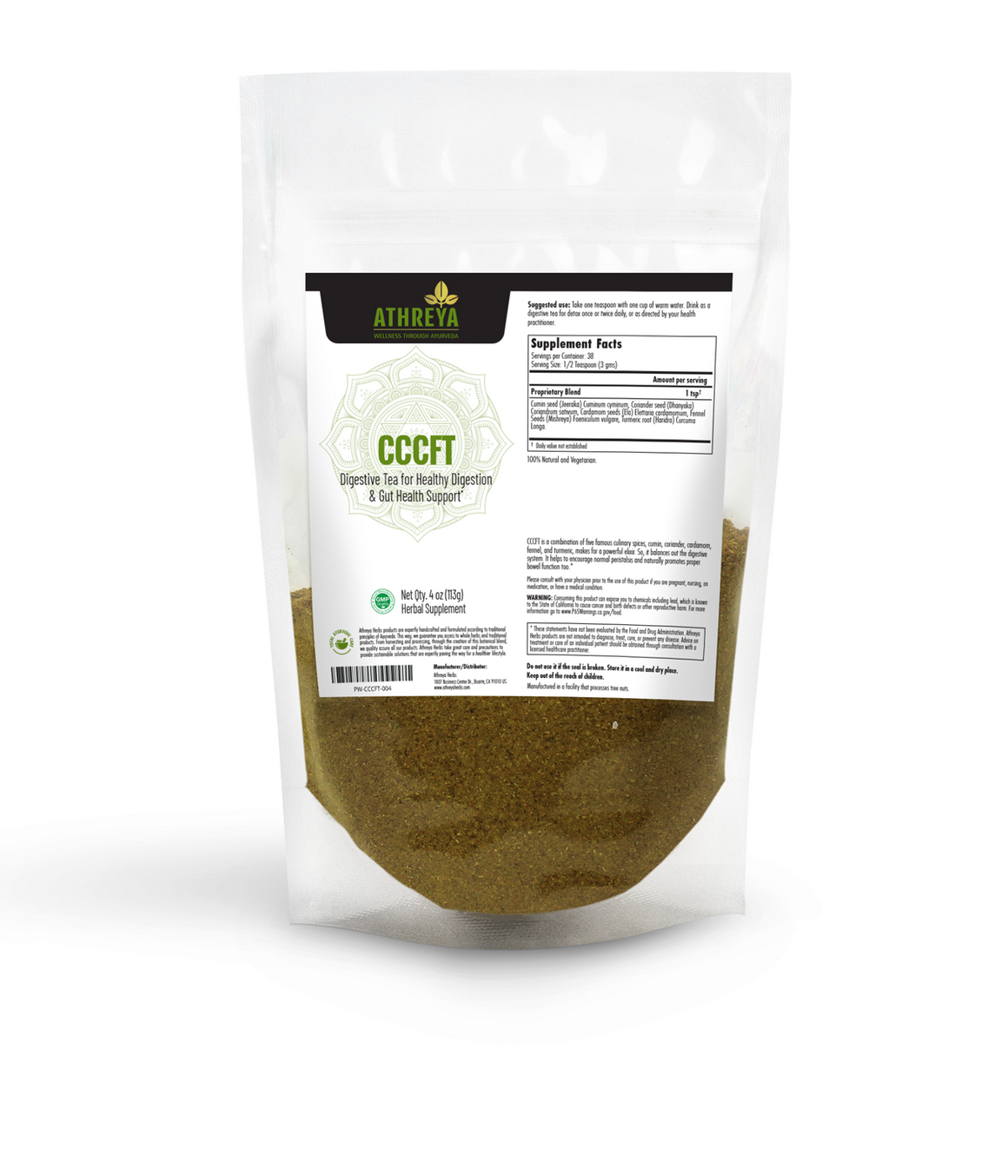 Healthy Digestion Tea Powder (CCCFT)