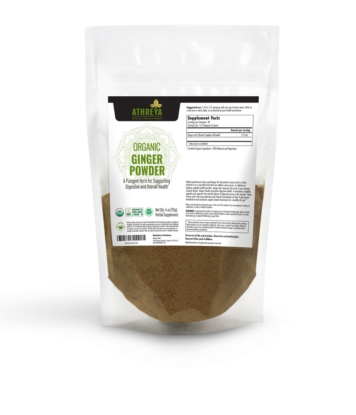 Organic Ginger Powder