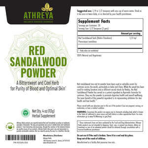 Red Sandalwood Powder