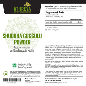 Shudda Guggulu Powder