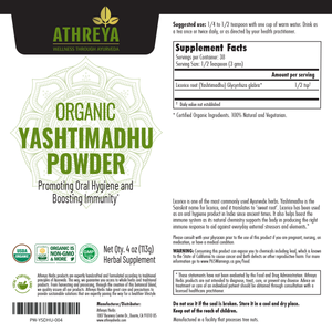 Organic Yashtimadhu (Licorice Root) Powder